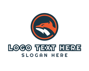Pet - Animal Hound Fox logo design