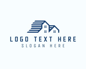 Architect - Home Roof Repair logo design