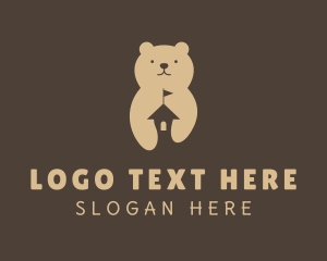 Cub - Brown Bear Daycare logo design