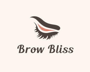 Eyebrow - Makeup Eyelash Eyebrow logo design
