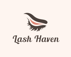 Makeup Eyelash Eyebrow logo design