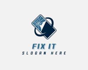 Smartphone Tech Repair  logo design