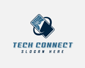 Smartphone - Smartphone Tech Repair logo design