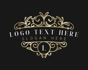 Ornamental Premium Crest logo design