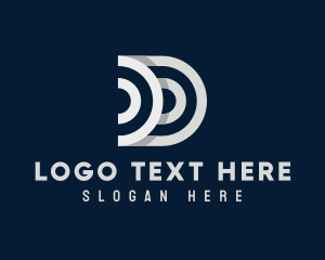 Letter D - Generic Industrial Letter D Company logo design