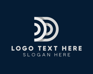 Generic Industrial Letter D Company logo design