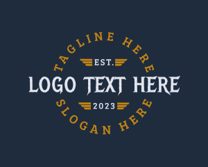 Rapper - Grunge Aviation Business logo design