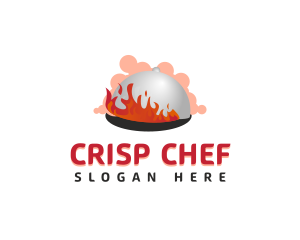 Restaurant Cloche Grill logo design