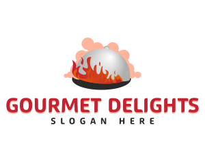 Restaurant Cloche Grill logo design