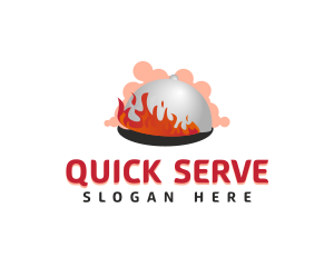 Restaurant Cloche Grill logo design