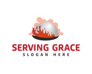 Restaurant Cloche Grill logo design