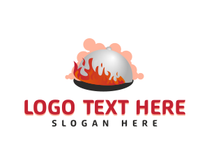 Smoke - Restaurant Cloche Grill logo design