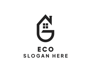 Real Estate Residential Letter G Logo