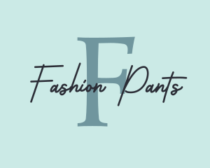 Fashion Boutique Studio logo design