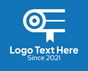 Bookmark - Webcam Online Learning logo design