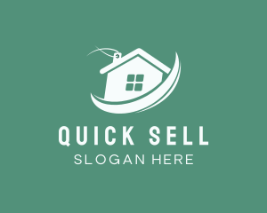 Sell - House Sale Label logo design