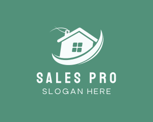 House Sale Label logo design