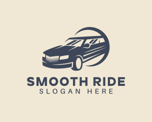 Limousine Auto Car logo design