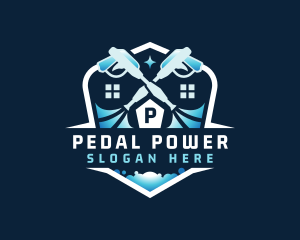 Power Wash Cleaning logo design