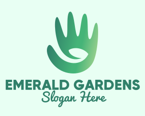 Nature Farmer Hand  logo design