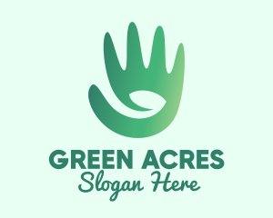 Farmer - Nature Farmer Hand logo design