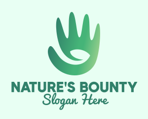 Nature Farmer Hand  logo design