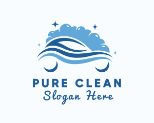 Car Wash Automotive Cleaning logo design