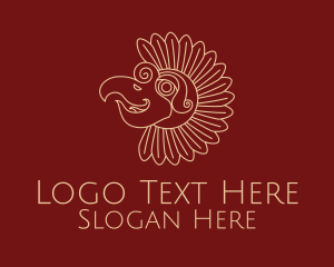 Tribal Sun Bird Logo