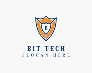 Tech Shield Security  logo design