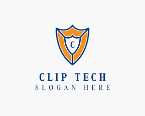 Tech Shield Security  logo design