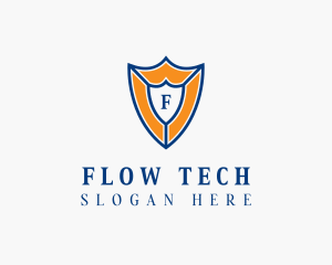 Tech Shield Security  logo design