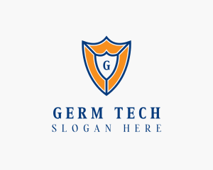 Tech Shield Security  logo design