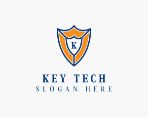 Tech Shield Security  logo design