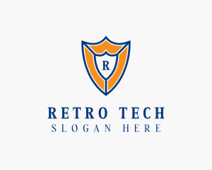 Tech Shield Security  logo design