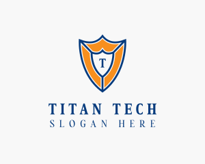 Tech Shield Security  logo design