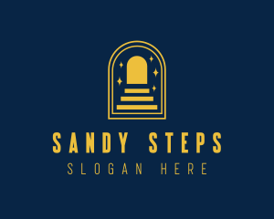 Arch Stairs Pathway logo design