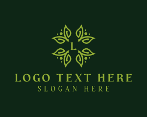 Gardening - Eco Herbal Leaves logo design