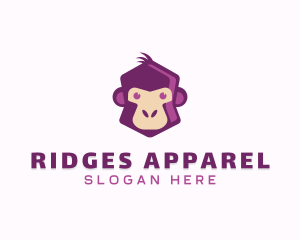 Monkey Animal Apparel logo design