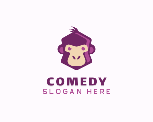 Monkey Animal Apparel logo design