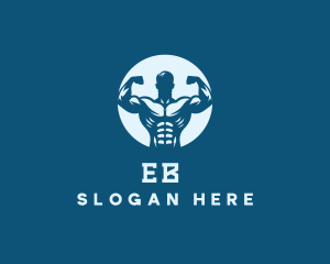 Masculine - Strong Gym Fitness logo design