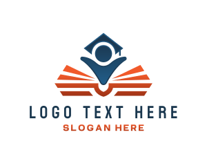 Scholarship - Book Diploma Education logo design