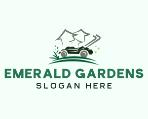 Gardening Lawn Care logo design