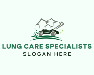 Gardening Lawn Care logo design