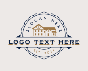 Leasing - House Residential Renovation logo design