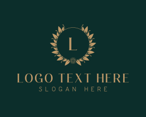 Beauty - Event Styling Wreath logo design