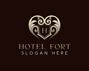 Royal Monarchy Hotel  logo design