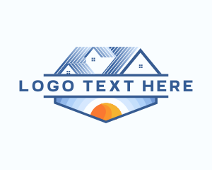 Roofing - House Roofing Renovation logo design