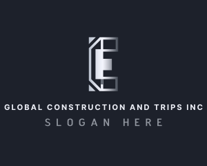 Industrial Fabrication Letter E Logo