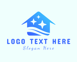 Shining - Clean House Sparkles logo design