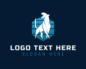 Cougar - Abstract Tiger Multimedia logo design